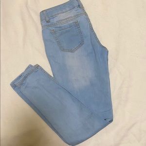 Adjustable Waist Girls Jeans